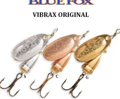 12 Cuillers Blue Fox Vibrax Original N° 2 6gr