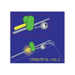 2 Grelots à pince plastique 15 mm Flashmer