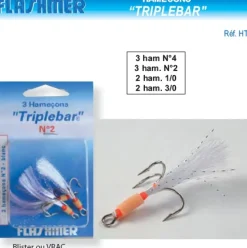 25 Hameçons Triplebar