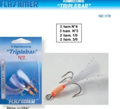 2 Hameçons Triplebar
