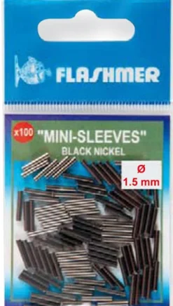 100 Mini-Sleeves Bronzées 1.5 mm