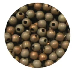 1000 Perles Laiton Recuit