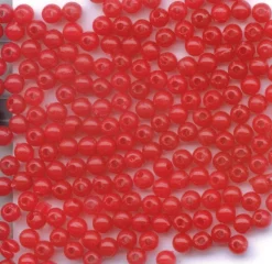 50 Perles Surf Rouge