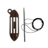 Accroche poisson Labrax pour ceinture Brown