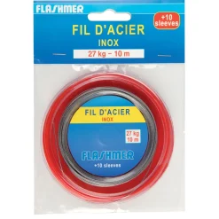 Acier Gainé Inox 10 m