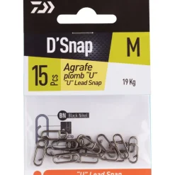 Agrafe Daiwa D'Snap plomb U