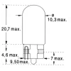 Ampoule Wedge VDM 12V - 3W