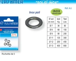 Anneaux Solid Inox
