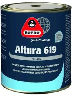 Antifouling Boero Altura 619 matrice dure 0.75L Bleu Clair