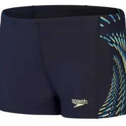Aquashort Plastisol Placement Speedo True Navy/Bondi Blue/Spritz