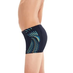 Aquashort Plastisol Placement Speedo True Navy/Bondi Blue/Spritz