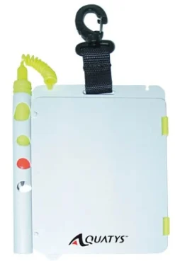 Ardoise Aquatys sous-marine double page rabattable