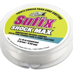 Arraché conique nylon 5x15m Sufix Shock Max