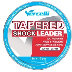 Arraché conique Vercelli Tapered shock leader Transparent
