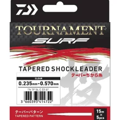 Arraché surf Daiwa Tournament Tapered Shock Leader