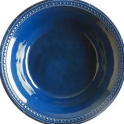 Assiette creuse Marine Business - Collection Harmony Blue - 6 pièces