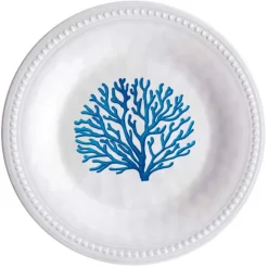 Assiette dessert Marine Business - Collection Harmony Mare Blue - 6 pièces
