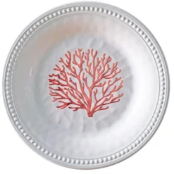 Assiette dessert Marine Business - Collection Harmony Mare Coral - 6 pièces