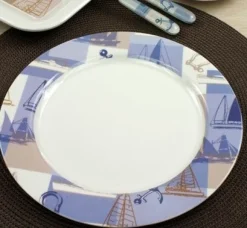 Assiette plate Couleurmer Newport x6
