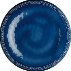 Assiette Plate Marine Business - Collection Harmony Blue - 6 pièces