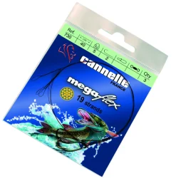 Avançon Cannelle Megaflex C733 40 cm Boucle + Hameçon Triple