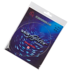 Avançon Cannelle Seafighter C759D 80 cm Agrafe Crosslock + Crane Swivel
