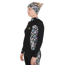 Bandeau cheveux Mellow Sea en néoprène Noir