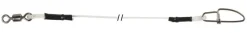Bas de Ligne Cannelle Fluorocarbone Baril + Agrafe 27,5 cm