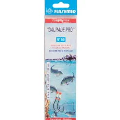 Bas de Ligne Daurade Pro Fluorocarbone 2 Hameçons N° 6