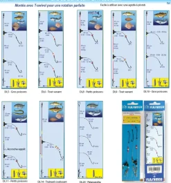 Bas de Ligne Flashmer Surf et à Soutenir