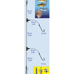 Bas de Ligne Flashmer Surf et à Soutenir