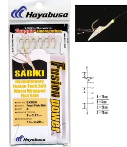 Bas de ligne Hayabusa Sabiki EX040
