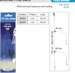 Bas de ligne Pro Surf Casting