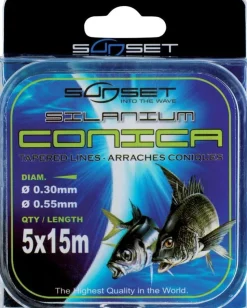Bas de ligne Sunset Silanium Conica  5x15m