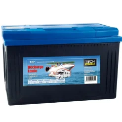 Batterie 12V 100Ah marine à décharge lente Tech Power
