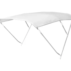 Bimini 3 arceaux Inox Cape Horn 170X140X200 - Blanc