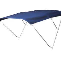 Bimini 3 arceaux Inox Cape Horn 200X140X200 Bleu