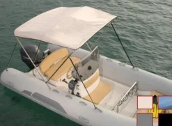 Bimini Inox 3 arceaux MATC Oxygene 1705-1830 mm