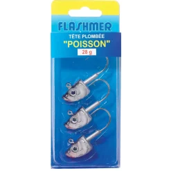 Blister de 3 Têtes Peintes Poisson