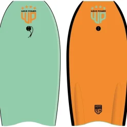 Bodyboard Wave Power Woop Seagreen/Tangerine 37