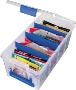 Boite de rangement pochette leurre souple Flambeau