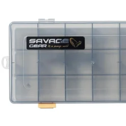 Boites de rangement Savage Gear Plate Fumé- Kit de 2