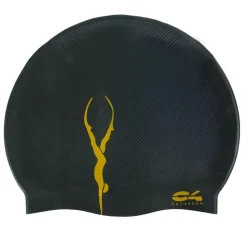 Bonnet de nage C4 Silicone - Black