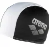 Bonnet de natation Arena polyester II Junior Noir/Blanc