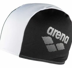 Bonnet de natation Arena polyester II Junior Noir/Blanc