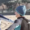 Bonnet Mellow Sea polaire Bleu