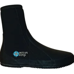 Bottillons néoprène longe cote Ocean Step Neoboots Black 3mm