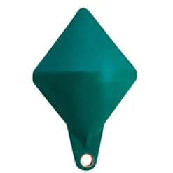 Bouée de balisage Nuova Rade biconique - ø40 cm verte
