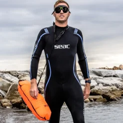 Bouée de nage natation Seac sub Hydra - Orange 20 L
