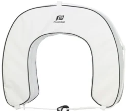 Bouée de sauvetage fer à cheval déhoussable Plastimo - Blanc